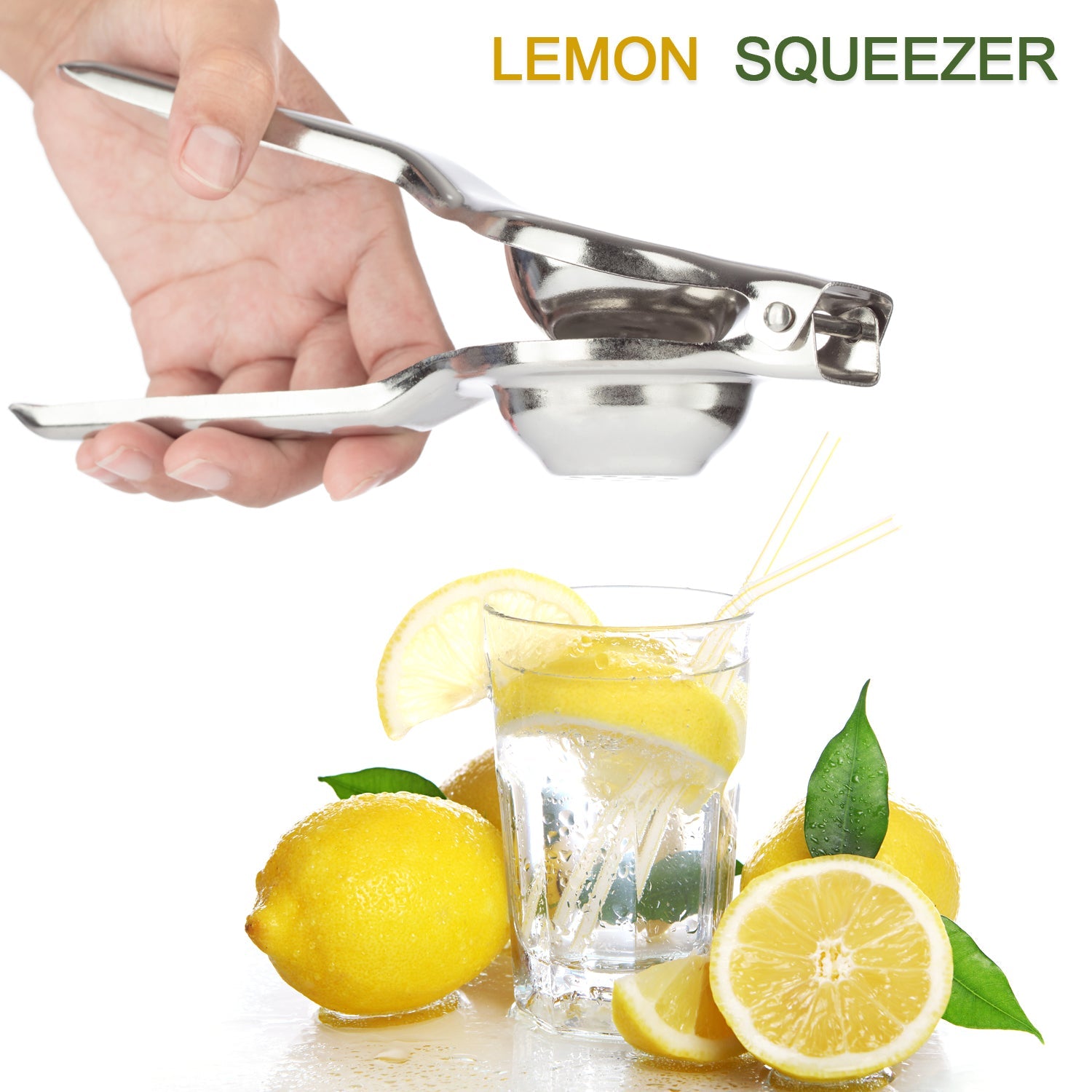 0132B Stainless Steel Lemon Squeezer DeoDap 0132B Stainless Steel Lemon Squeezer DeoDap